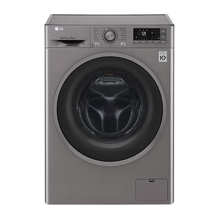 Washing Machines :  8kg Silver Front Loader Washing Machine FH4U2TNP8S