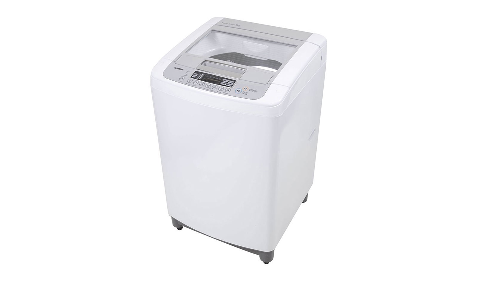 LG 16kg White Turbo Drum Top Load Washing Machine, T1603TEFTS