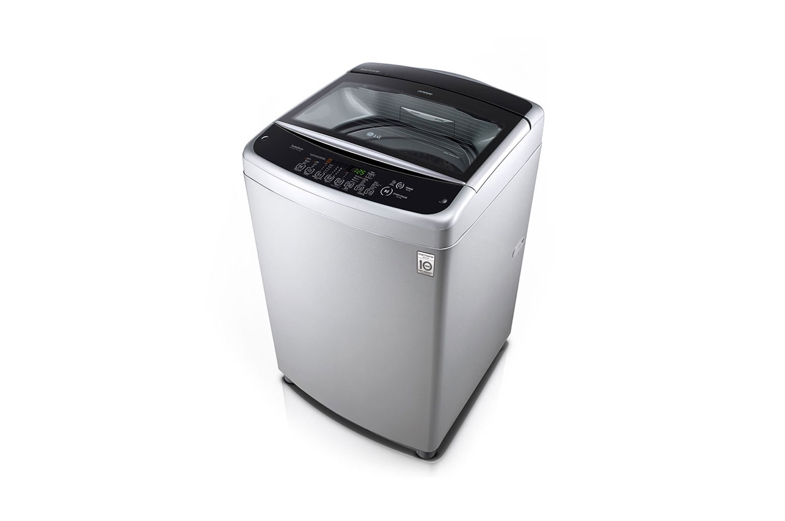 LG 17kg Sapience Silver Top Loader Washing Machine, T1766NEFTF