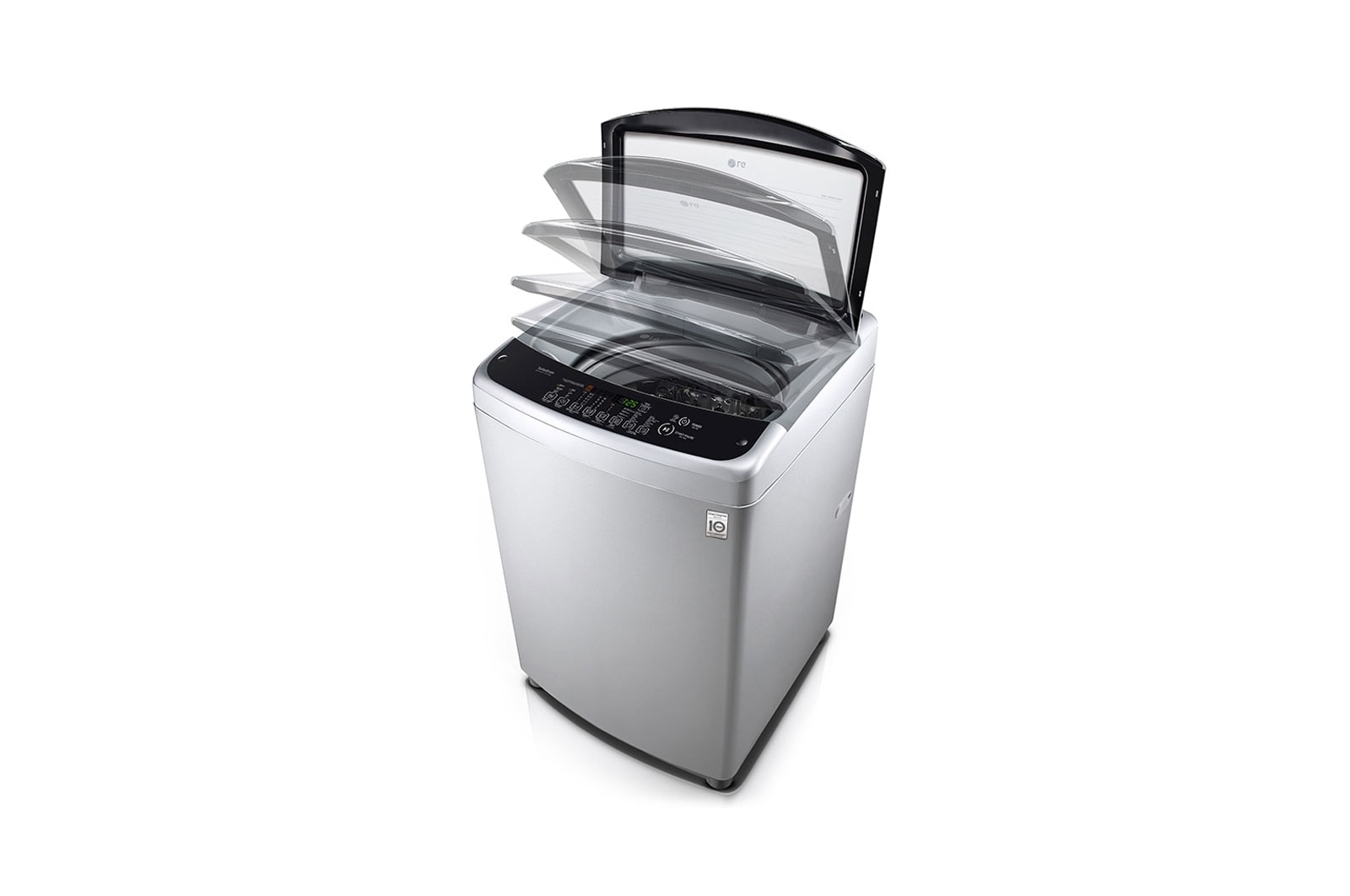 LG 17kg Sapience Silver Top Loader Washing Machine, T1766NEFTF