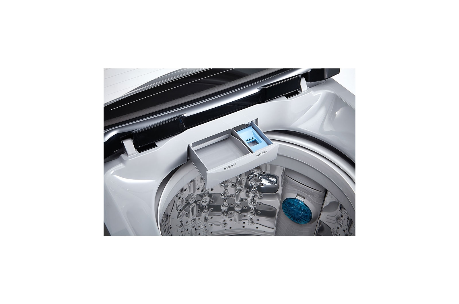 LG 17kg Sapience Silver Top Loader Washing Machine, T1766NEFTF