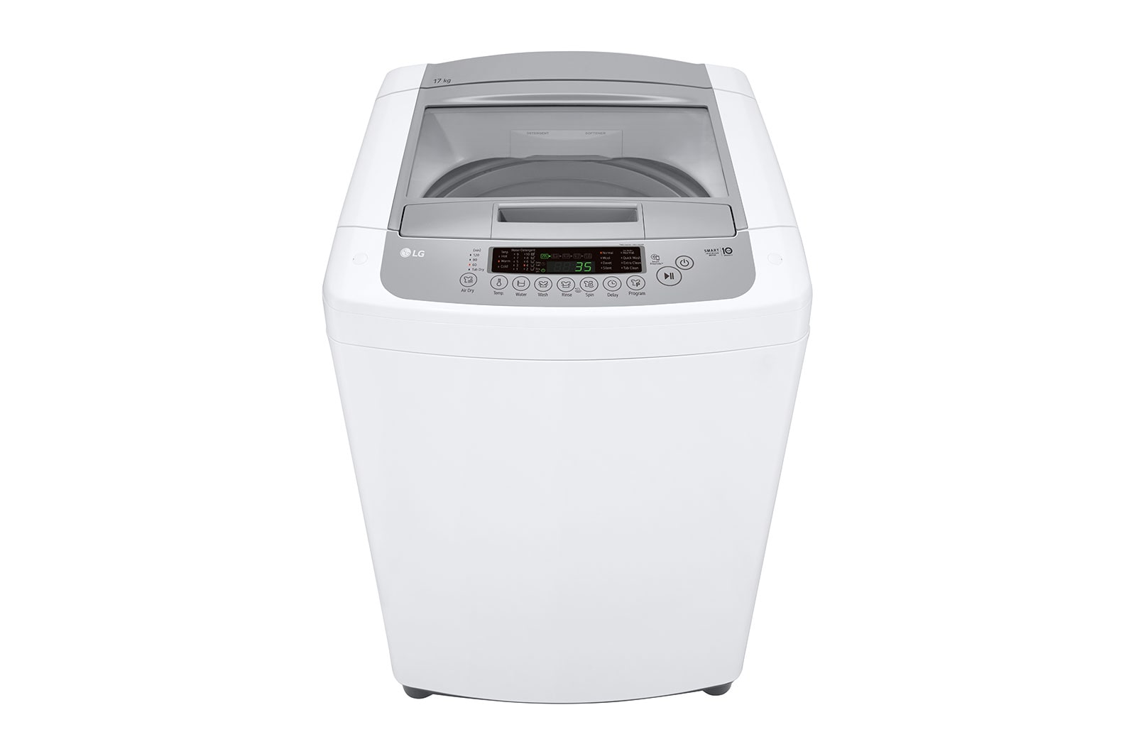 LG 17kg Top Loader with Smart Inverter in White Finish, T1785NEHT