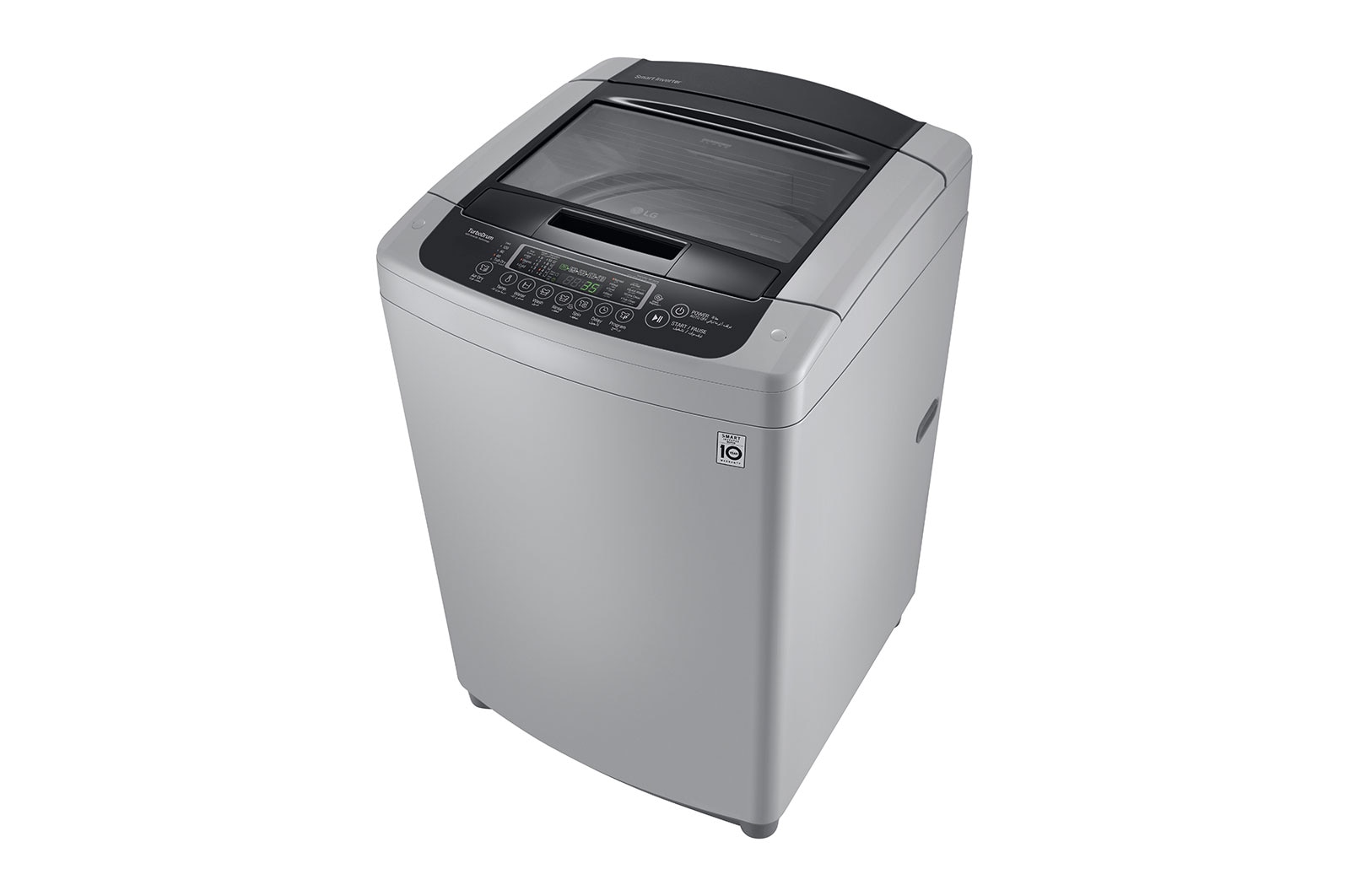 LG 18kg Top Loader with Smart Inverter in Silver Finish, T1885NEHTE