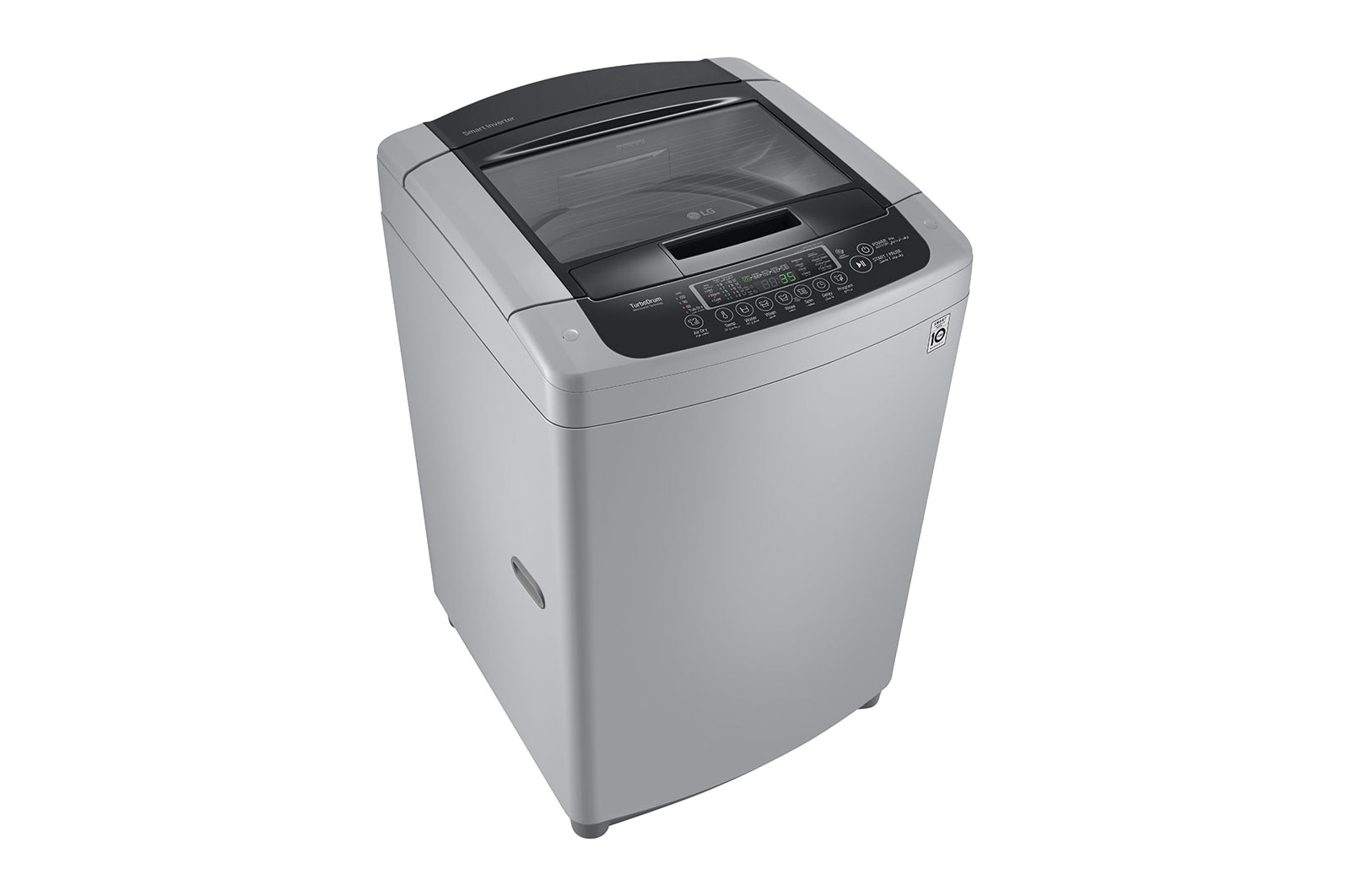 LG 18kg Top Loader with Smart Inverter in Silver Finish, T1885NEHTE