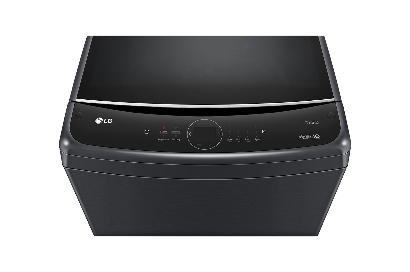 LG 24kg Top Loader with AI DD™ & TurboWash3D™ in Black Finish, T24H9EFHSTP