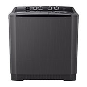 LG 15Kg Twin Tub Washing Machine, Roller Jet, 3 Wash Programs, Wind Jet Spray, Black Colour, TT1561RWPT