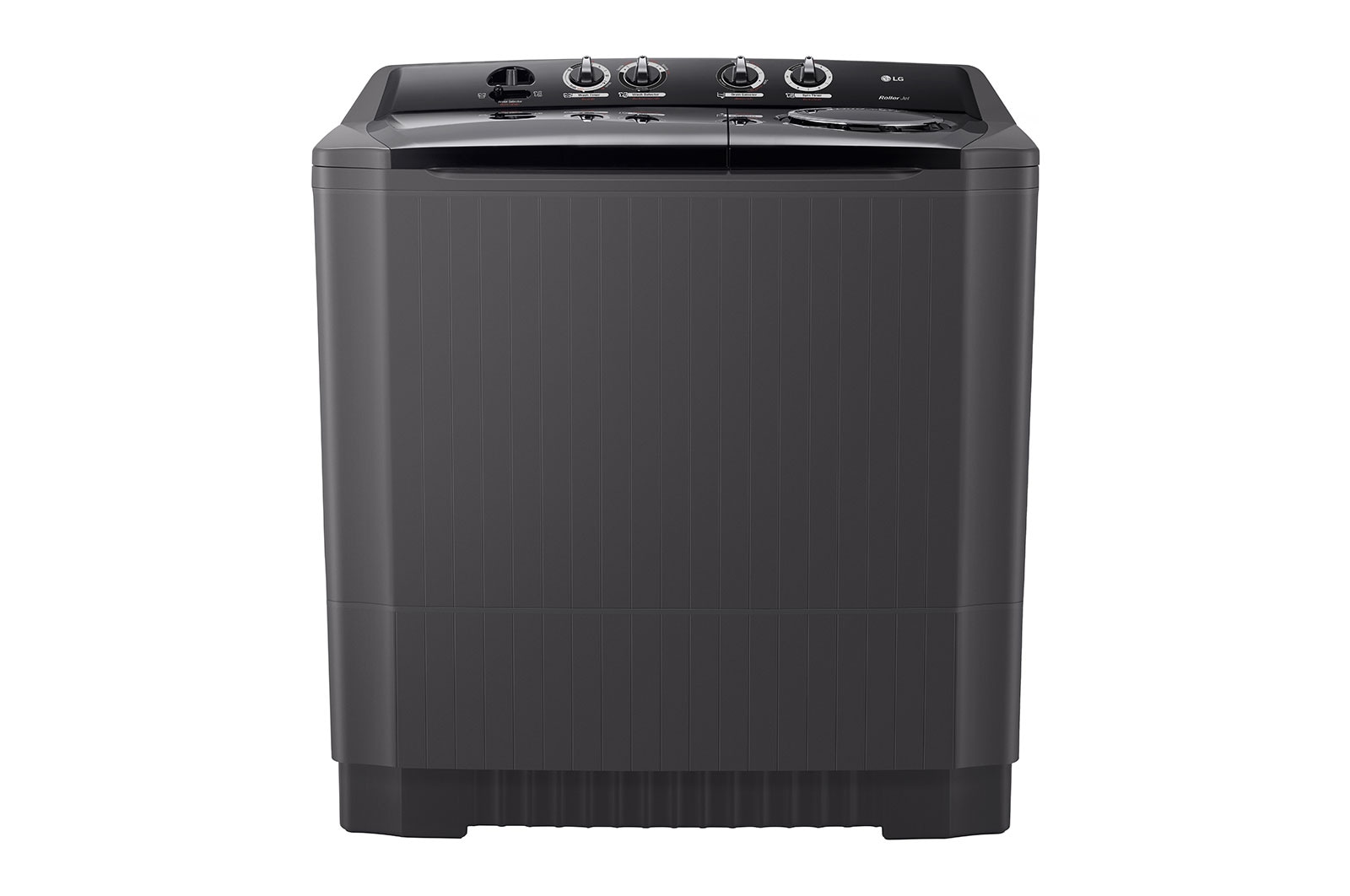 LG 15Kg Twin Tub Washing Machine, Roller Jet, 3 Wash Programs, Wind Jet Spray, Black Colour, TT1561RWPT