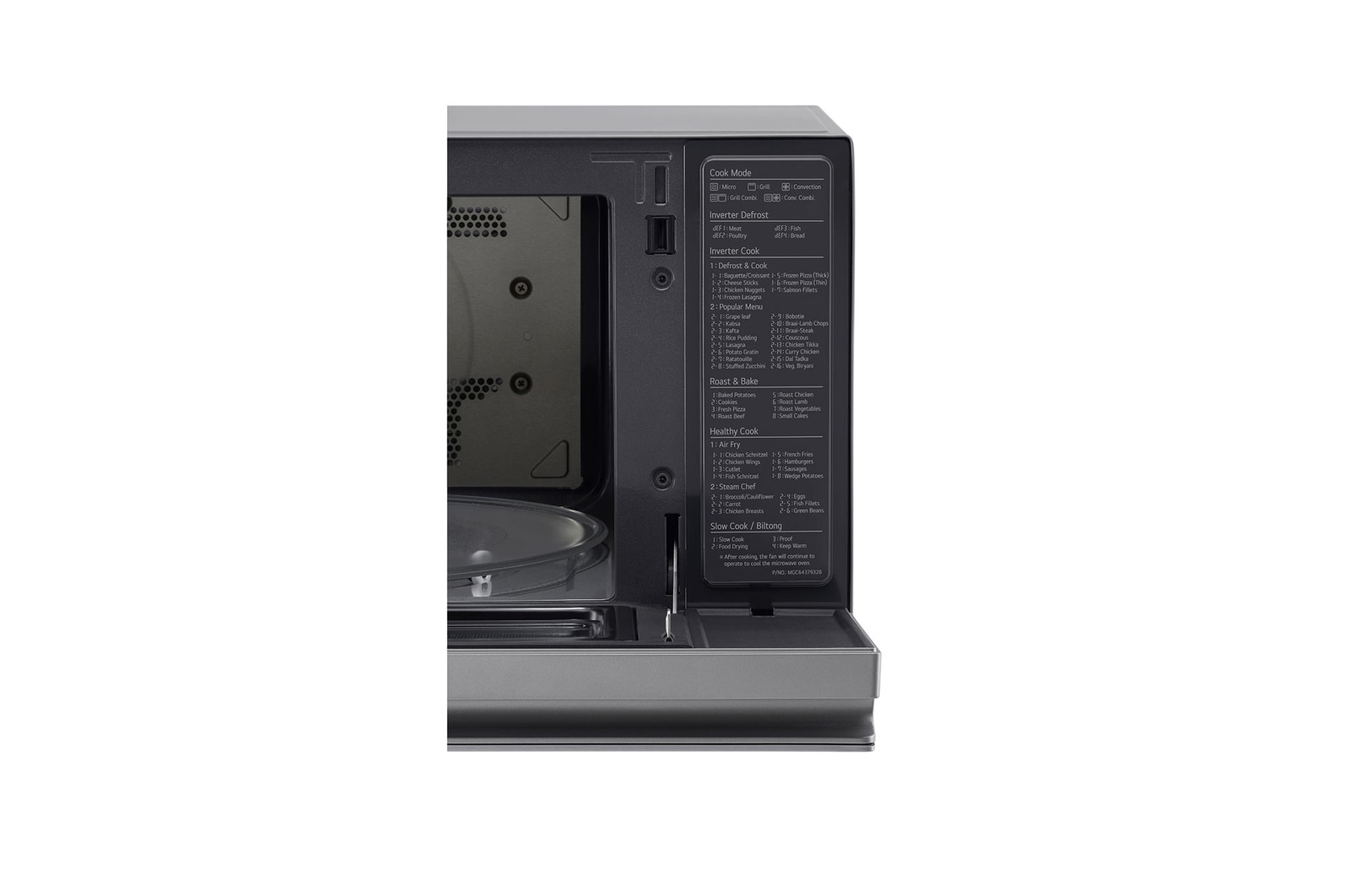 LG 39L NeoChef™ Convection Microwave oven with Smart Inverter, MJ3965ACS