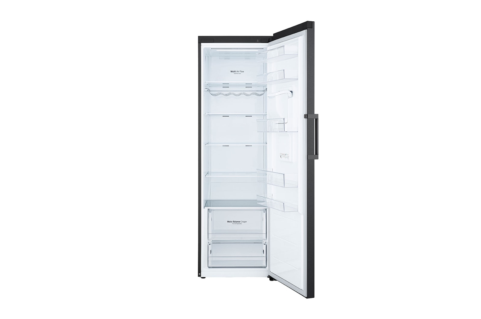 front open without food