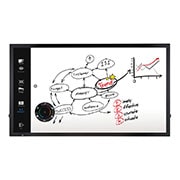 LG Monitor Profissional Interativo Digital Signage LG, 75", 500 cd/m², Ultra HD, Multi Touch, web OS, 75TC3D