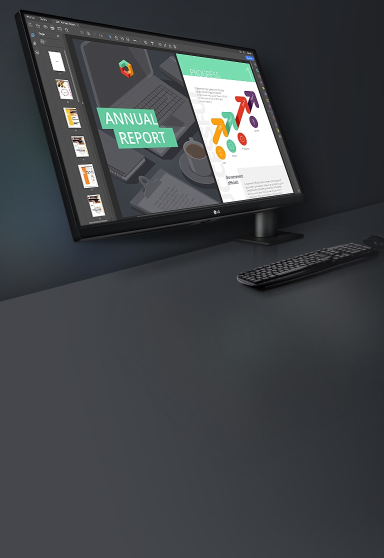 LG Monitor Ergo QHD: Feito para a sua saúde