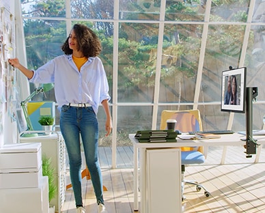 Imagem de home office com Ergo