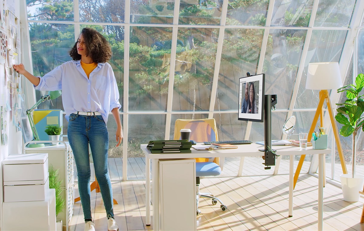 Imagem de home office com Ergo