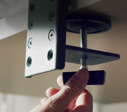 Uso do C-Clamp & Grommet