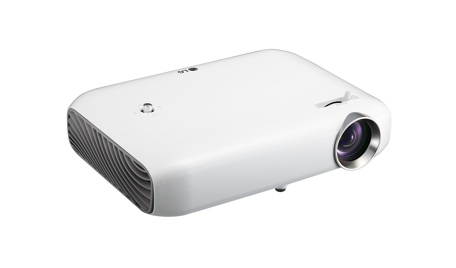 LG Portabler LED Projektor mit hoher Leuchtleistung und WXGA Auflösung, PW1000G