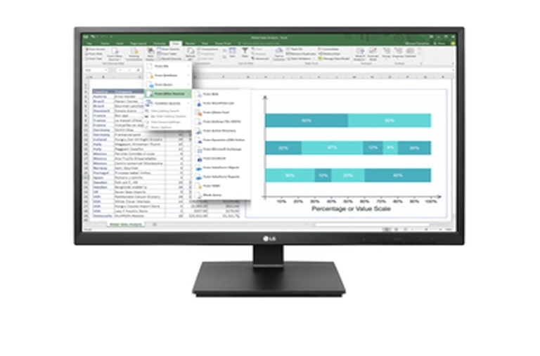 LG 24" Full HD IPS Business Monitor, 24BK550Y-B
