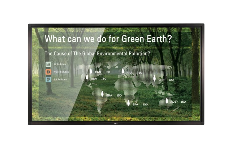 LG Interaktiver Bildschirm mit Ultra HD-Bildqualität, 84TR3B