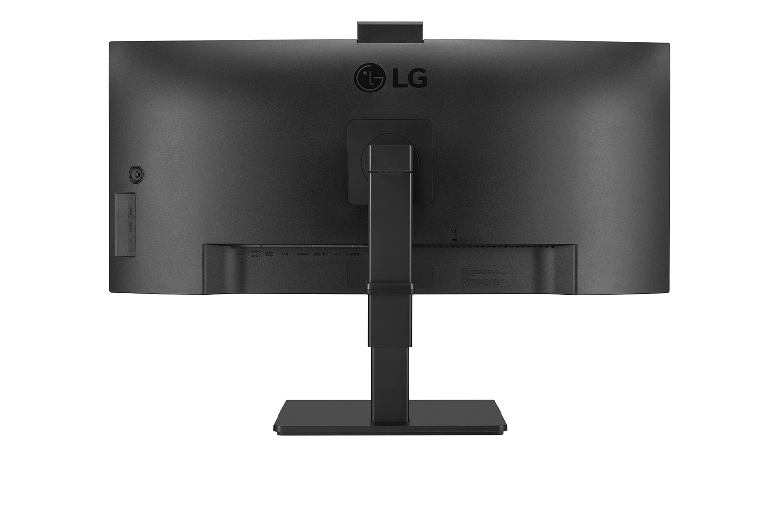 LG 34 Zoll UltraWide™ WQHD (3.440x1.440) IPS-Monitor mit eingebauter Webcam & Mikrofon, 34BQ77QC-B