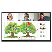 LG Interaktive digitale Anzeige mit 65 Zoll, UHD, IR und Touch-Funktion, 65TR3DJ