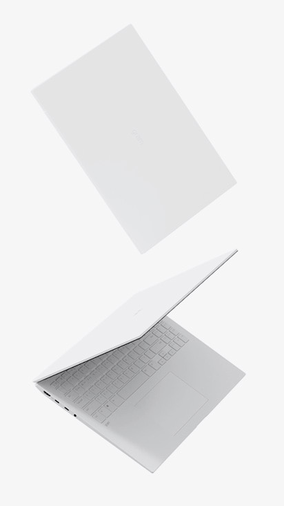 Wir sehen das ultraleichte LG gram.