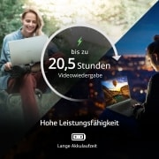 LG 16'' Notebook mit Windows 11 Pro | Intel® Core™ i5 Prozessor | 16GB LPDDR5 RAM | 512GB SSD | 80-WH-Akku | 16Z90Q-G.AP55G, 16Z90Q-G.AP55G