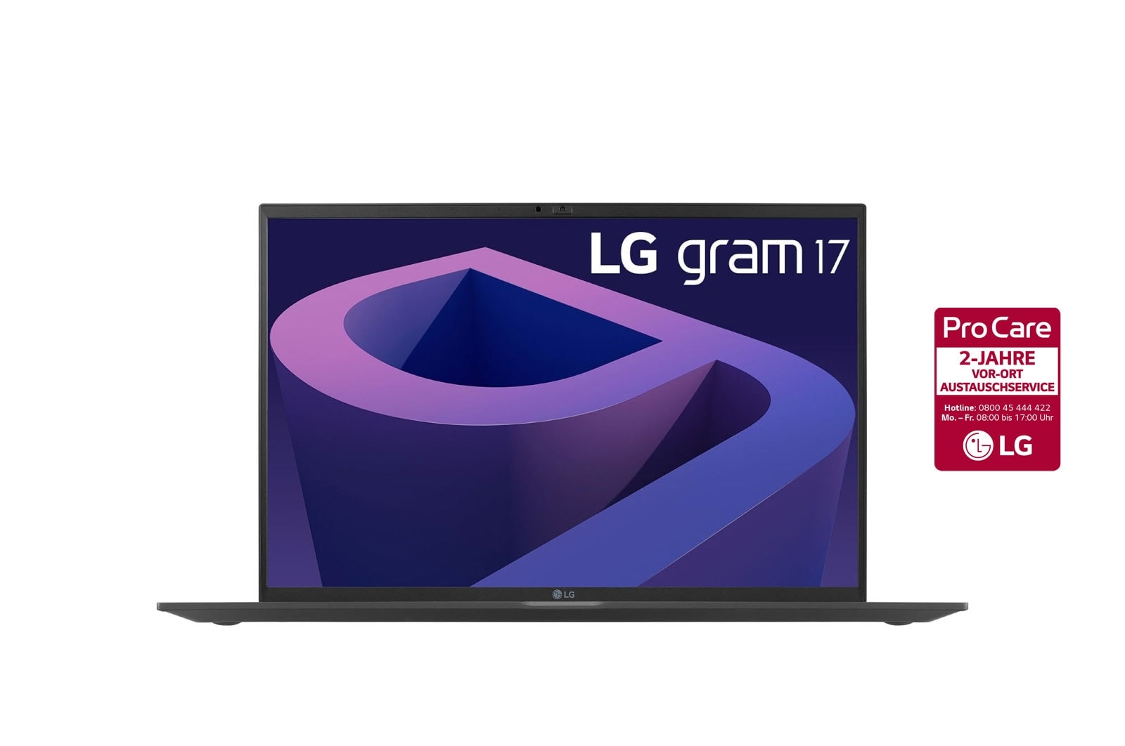 LG 17'' Notebook mit Windows 11 Pro | Intel® Core™ i7 Prozessor | 16GB LPDDR5 RAM | 512GB SSD | 80-WH-Akku | 17Z90Q-G.AP75G, 17Z90Q-G.AP75G