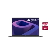 LG 17'' Notebook mit Windows 11 Pro | Intel® Core™ i7 Prozessor | 16GB LPDDR5 RAM | 512GB SSD | 80-WH-Akku | 17Z90Q-G.AP75G, 17Z90Q-G.AP75G
