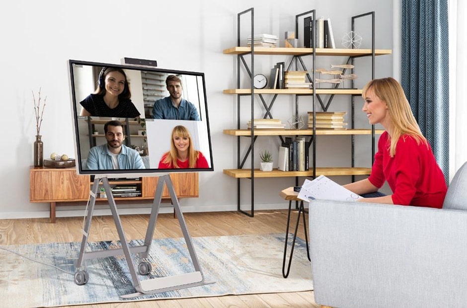 LG One:Quick Flex, Arztpraxis, Telemedizin, Zusammenarbeit, Designbüro, Stationen in Krankenhäusern und Pflegeheimen, Videoanrufe, Homeoffice, Kindergarten, Fernunterricht LG One:Quick Flex, Arztpraxis, Telemedizin, Zusammenarbeit, Designbüro, Stationen in Krankenhäusern und Pflegeheimen, Videoanrufe, Homeoffice, Kindergarten, Fernunterricht