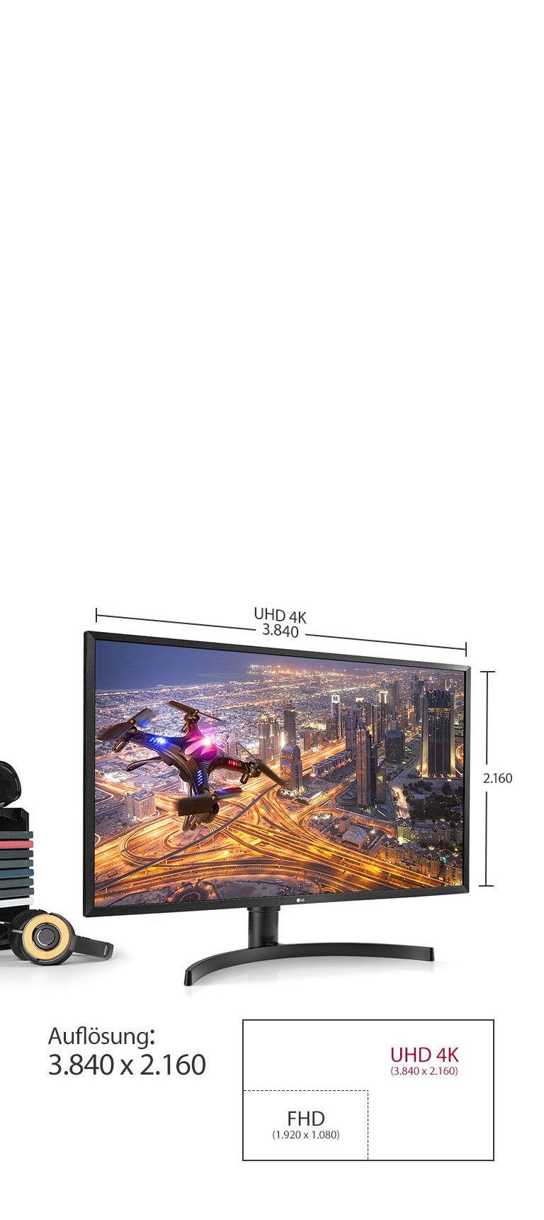 Großer Bildschirm zum Eintauchen1