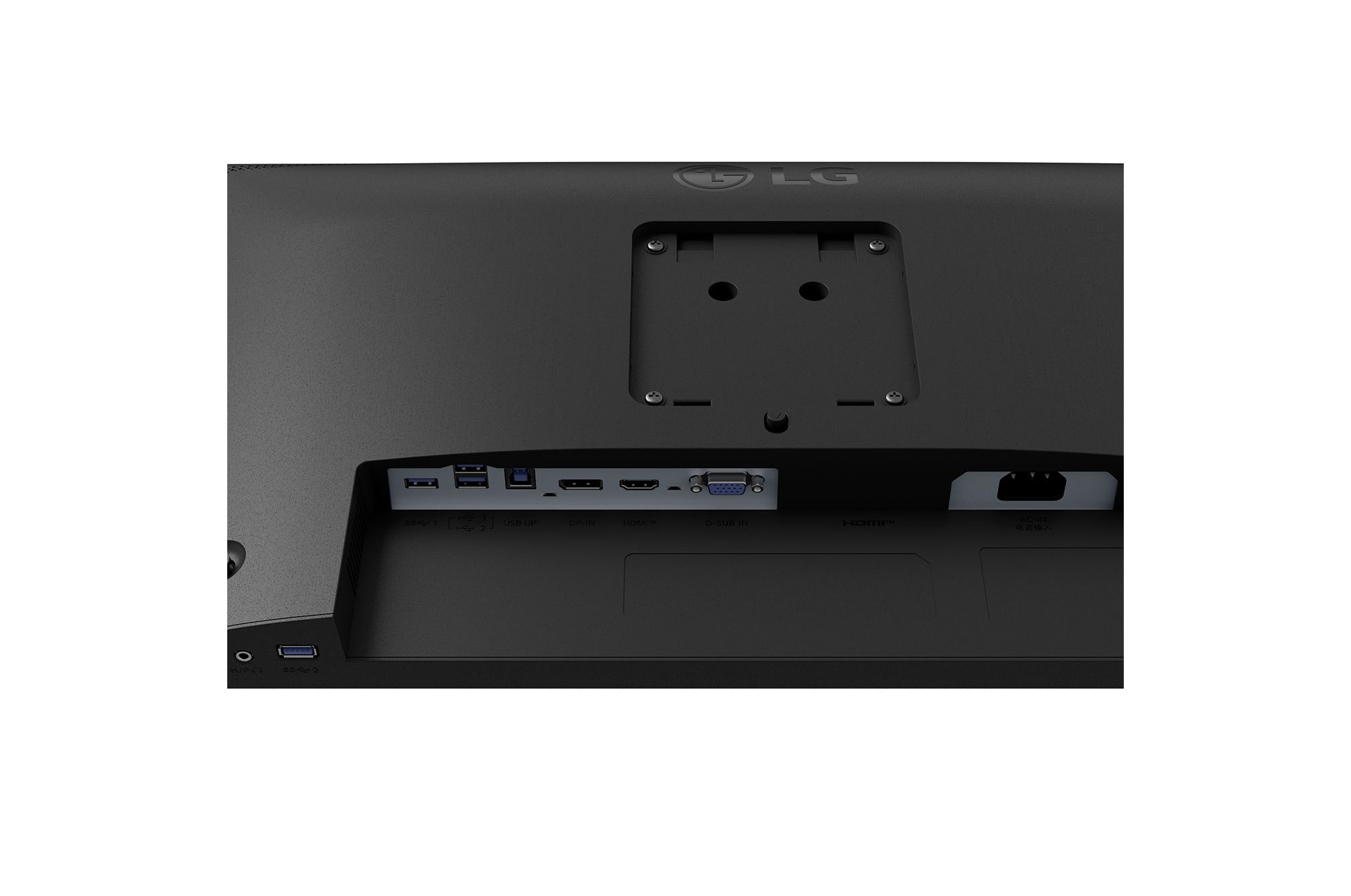 Nahaufnahme der Anschlüsse