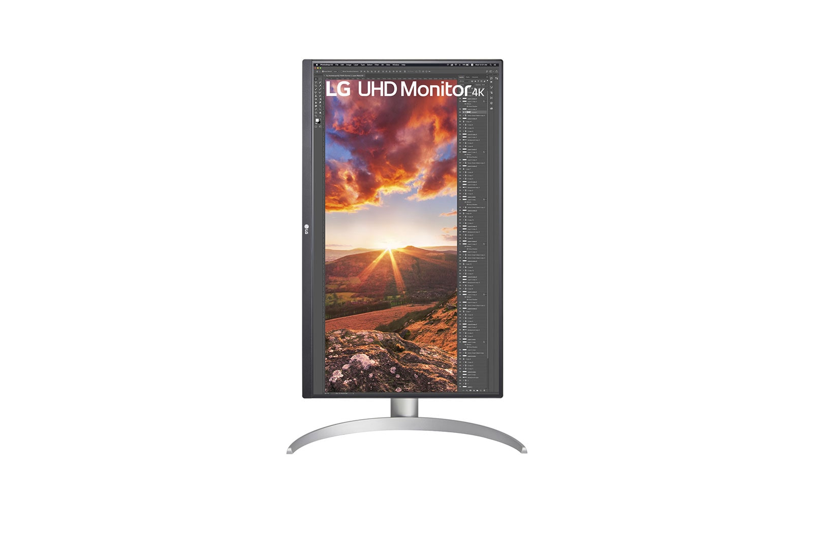 LG 27 Zoll UHD 4K Monitor mit VESA DisplayHDR™ 400 und AMD FreeSync™, 27UP850N-W