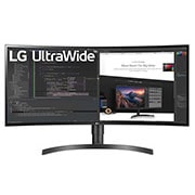 LG 34 Zoll Curved UltraWide™Monitor mit IPS und QHD-Auflösung, 34WN80C-B