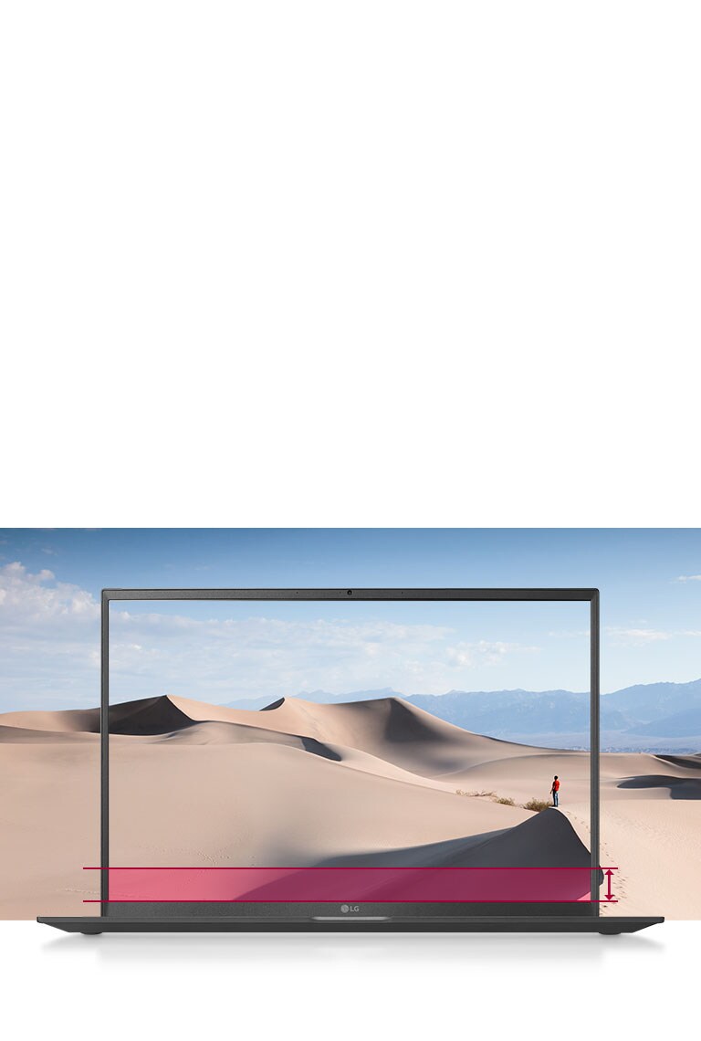 Großes 16:10-Display für ein unbegrenztes Betrachtungserlebnis