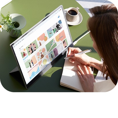 Blendfreier Bildschirm