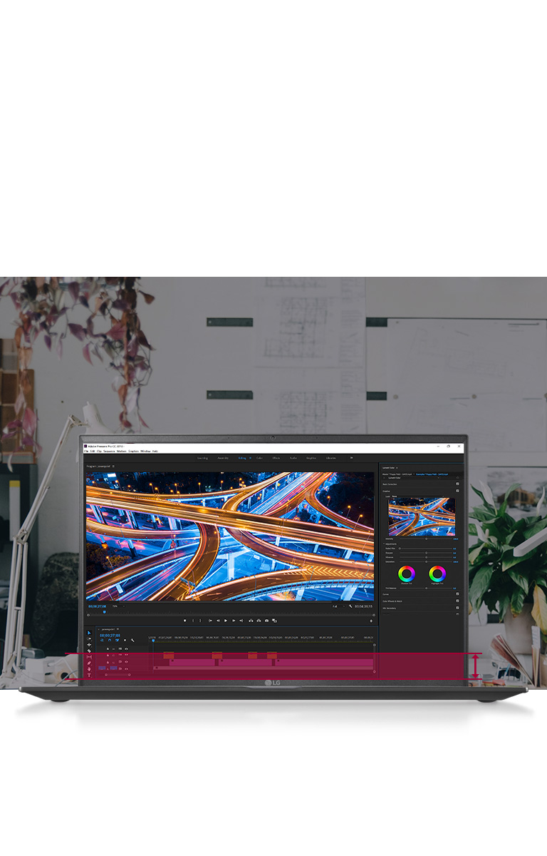 LG gram 16:10 Display