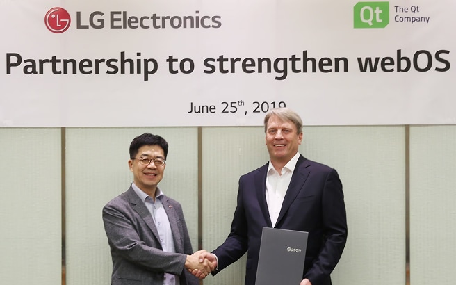 LG to Expand Partnership with Qt on Next Generation Embedded Devices Running webOS