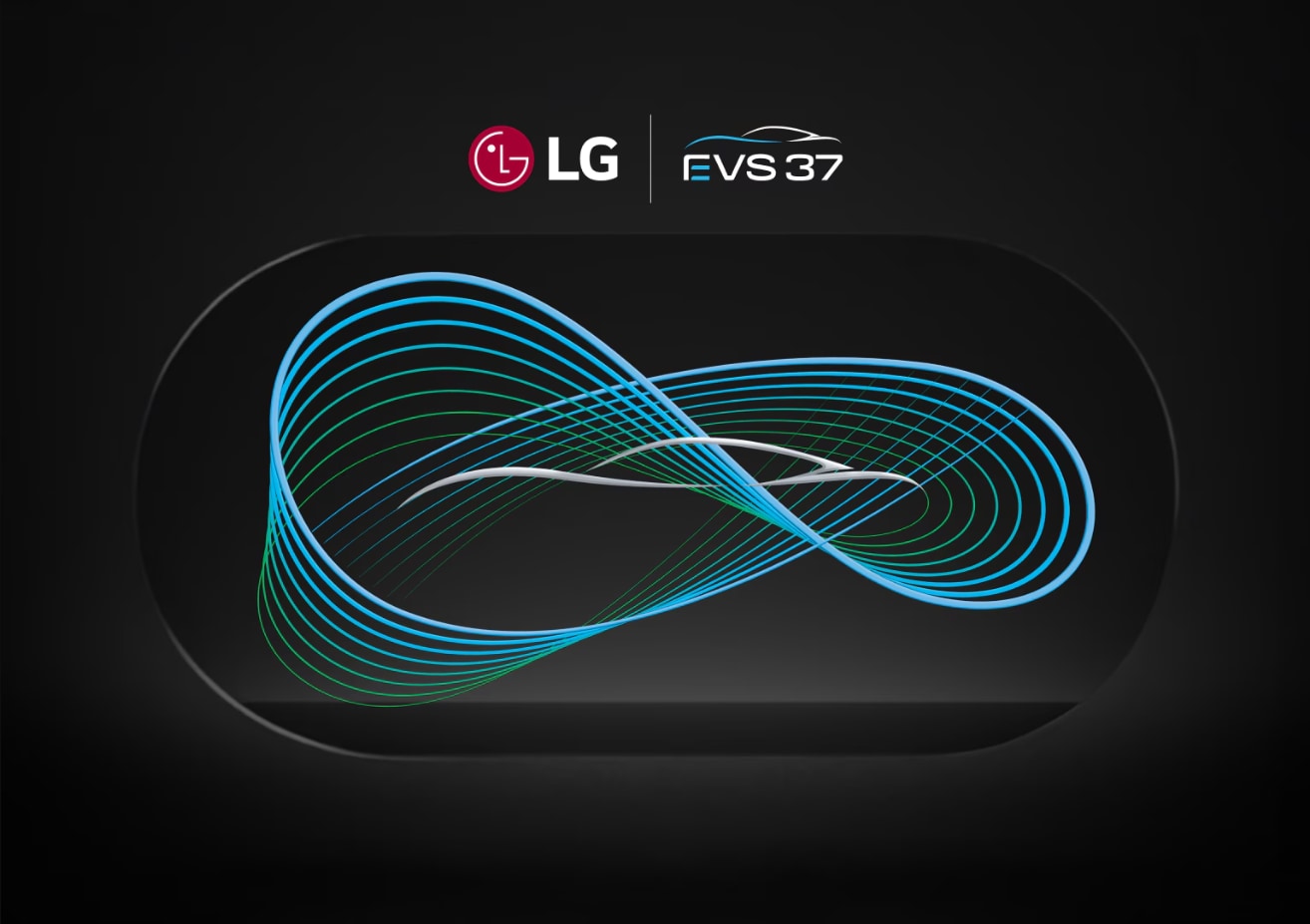 LG and EVS37 logos with an infinity graphic link to the EVS37 detail page.