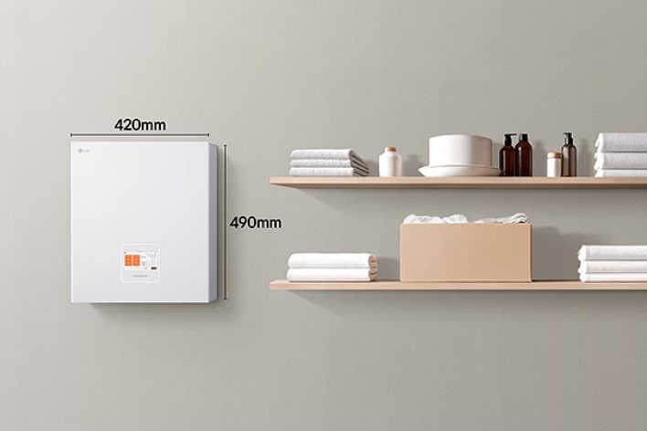 LG Therma V Cascade Control Unit for space-saving heating solutions with simplified multi-unit system control.