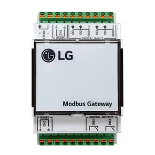 LG Modbus Gateway enabling seamless communication and integration between HVAC systems and third-party devices