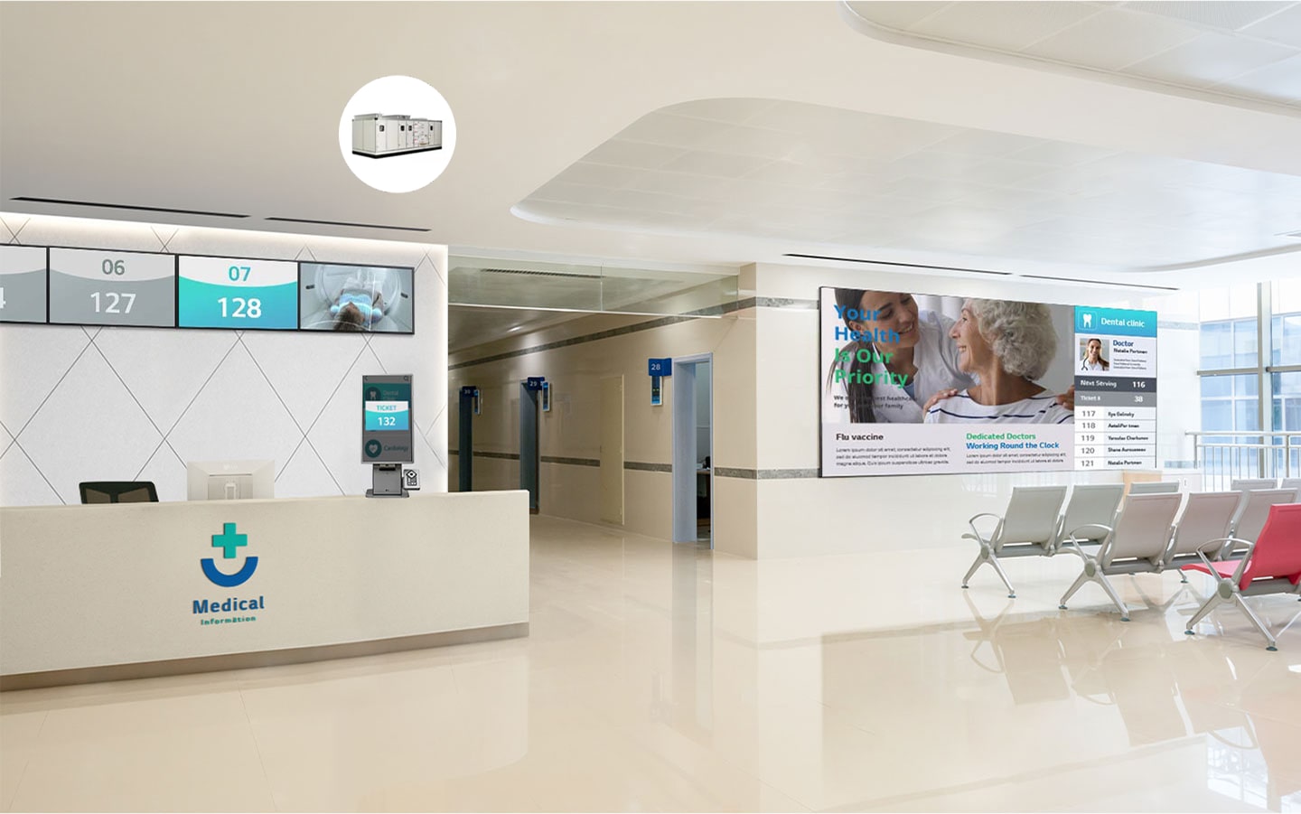 hospital lobby