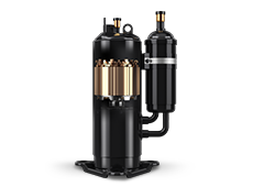 LG Variable Speed Compressor – energy-efficient refrigeration motor for refrigerators, water purifiers, and ice makers, using R134a and R600a refrigerants