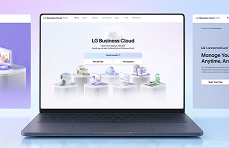 LG signage management software for retail and business operational efficiency.