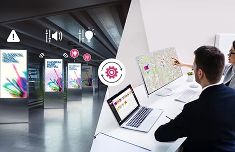 LG Hotel TV and Healthcare TV for customized guest experiences with vivid commercial display.