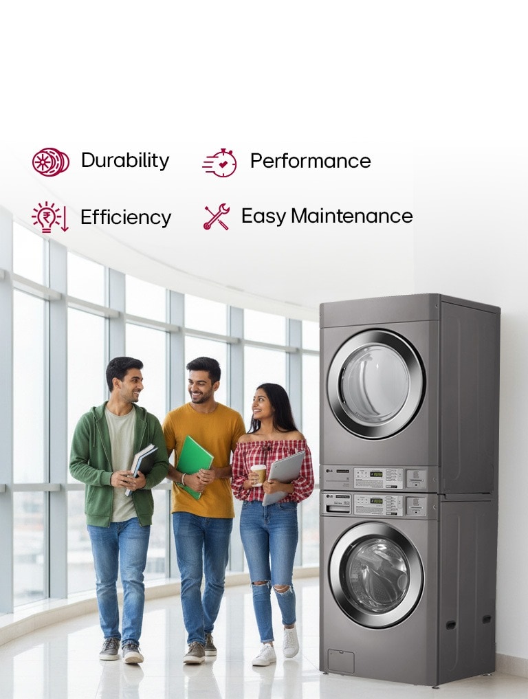 Why LG Commercial Laundry?