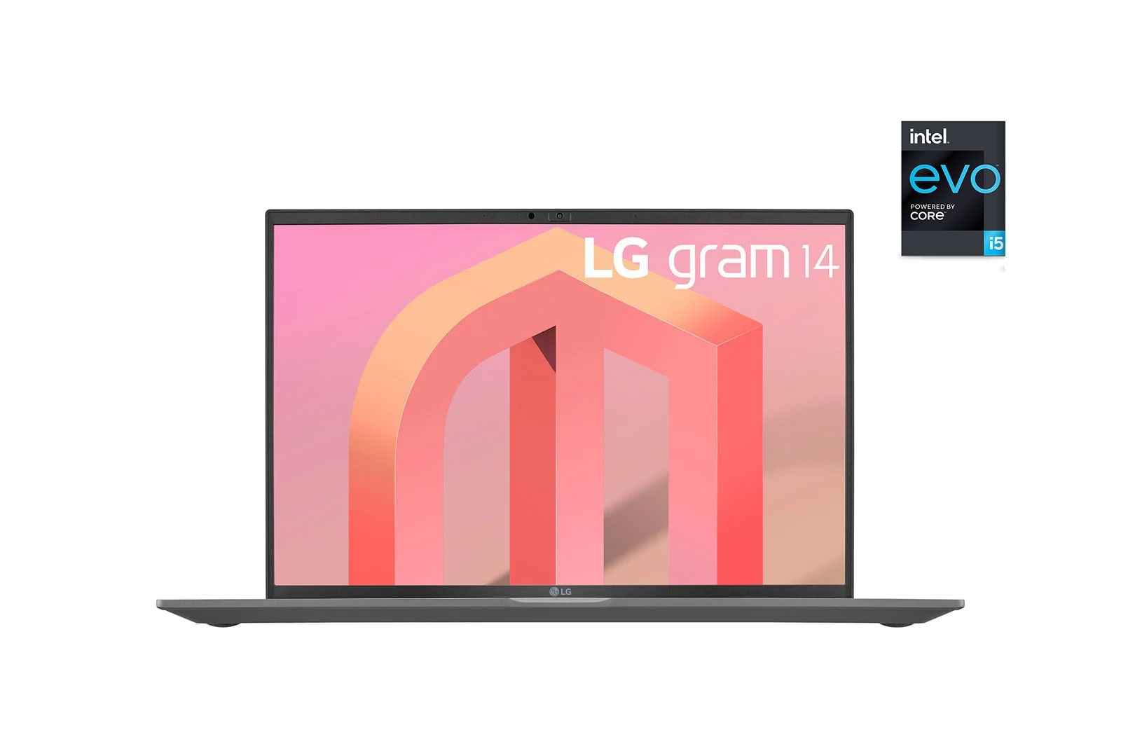 LG gram 35.56cm (14 ) Ultra-lightweight with 16:10 IPS Anti glare Display and Intel® Evo 12th Gen. Processor, 14Z90Q-G.AJ56A2