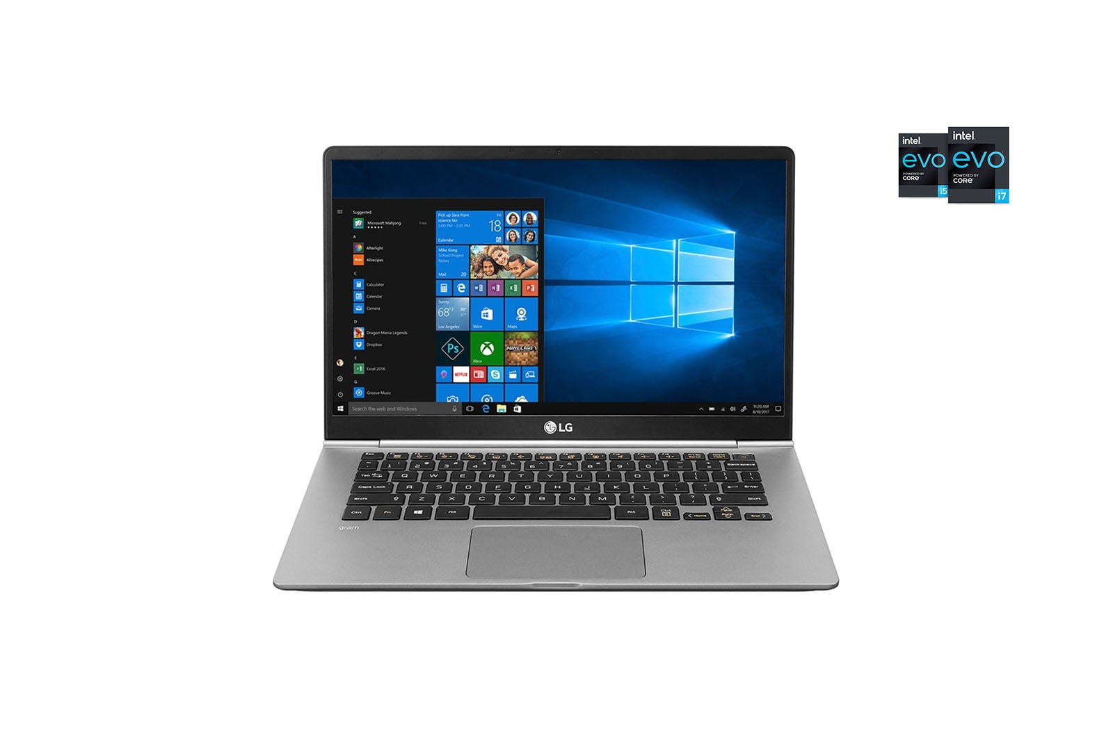 LG Gram 14Z980 laptop front view