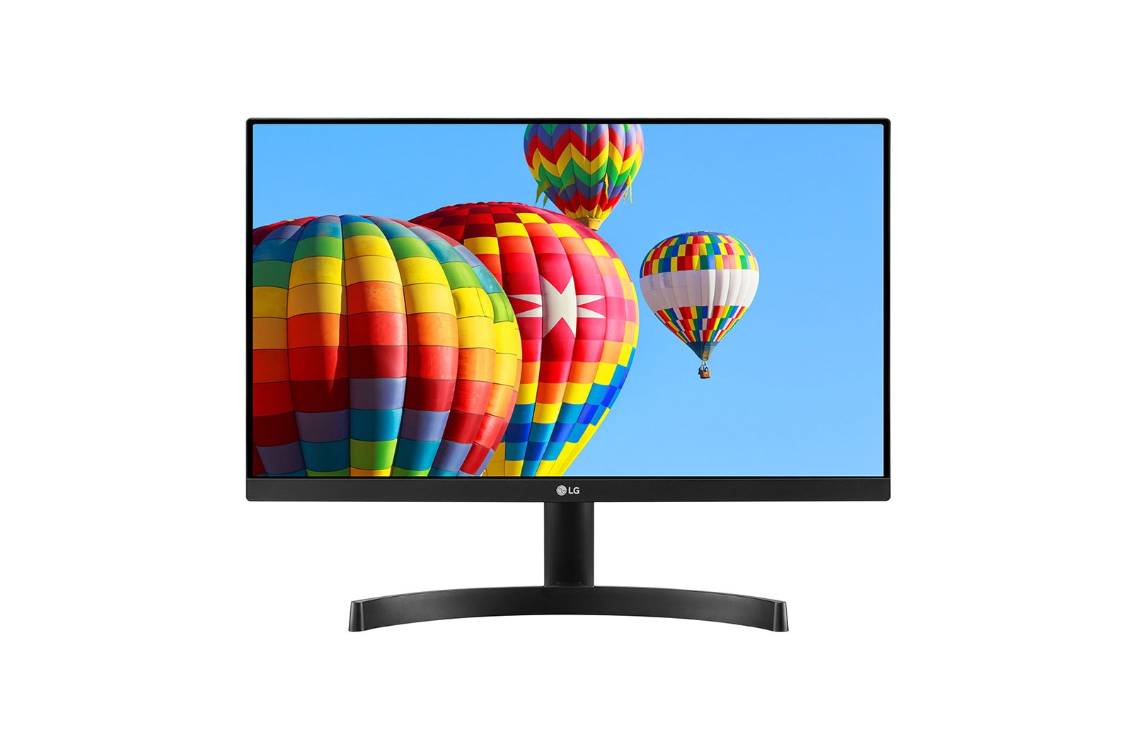 LG 54.6 cm (21.5) Full HD (1920 x 1080) Slim IPS Panel Monitor, HDMI x 2 & VGA Port, 56-75 Hz Refresh Rate & AMD Freesync - 22MK600M (Black), 22MK600M-B