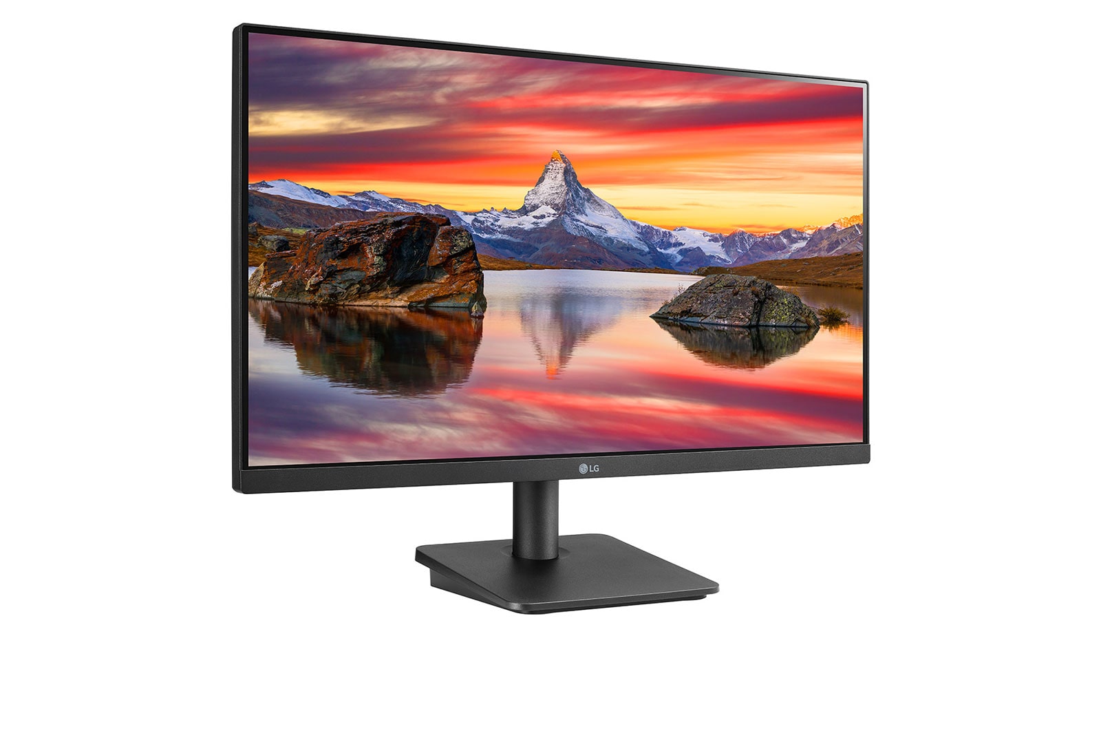 LG 60.45 cm (23.8) IPS Full HD Monitor with 3-Side Virtually Borderless Design, 24MP400-W