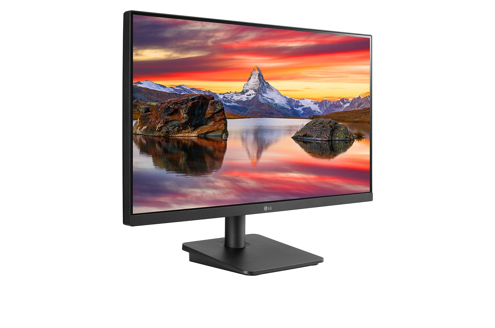 LG 60.45 cm (23.8) IPS Full HD Monitor with 3-Side Virtually Borderless Design, 24MP400-W