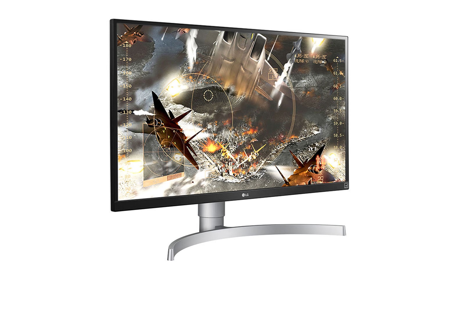 LG 68.58cm (27) Class 4K UHD IPS LED Monitor with VESA DisplayHDR 400 (68.58cm (27) Diagonal), 27UL650-W